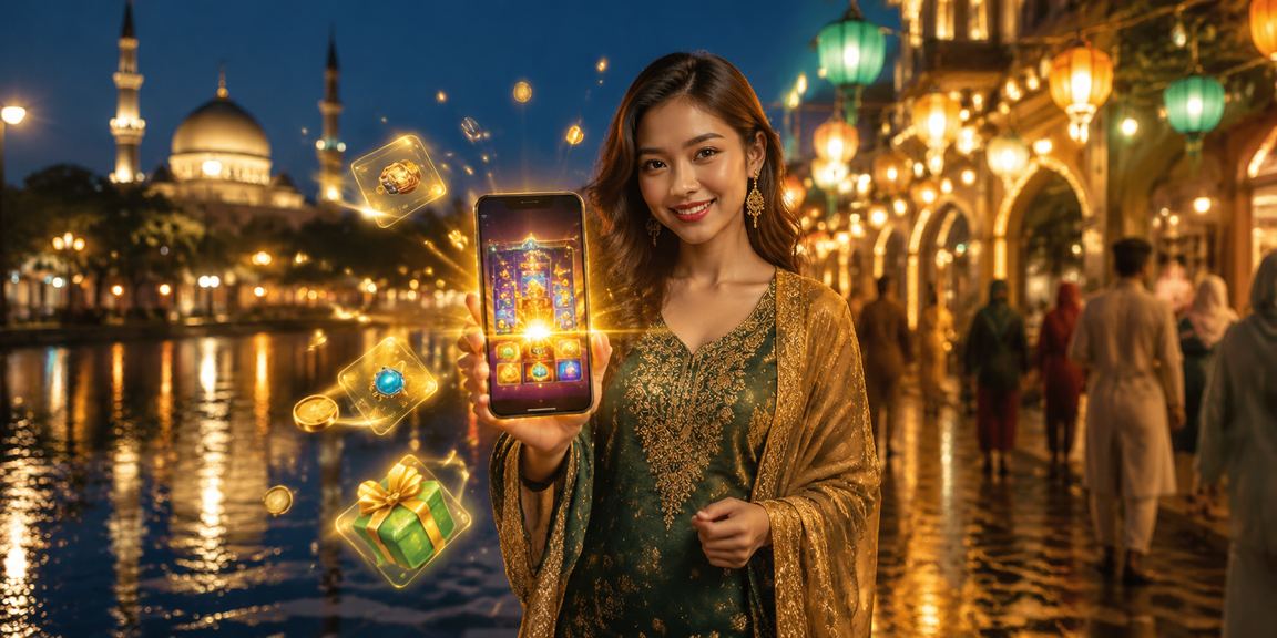 Pengguna Malaysia menggunakan aplikasi kasino 4500 sempena Hari Raya dengan antara muka mesra pengguna